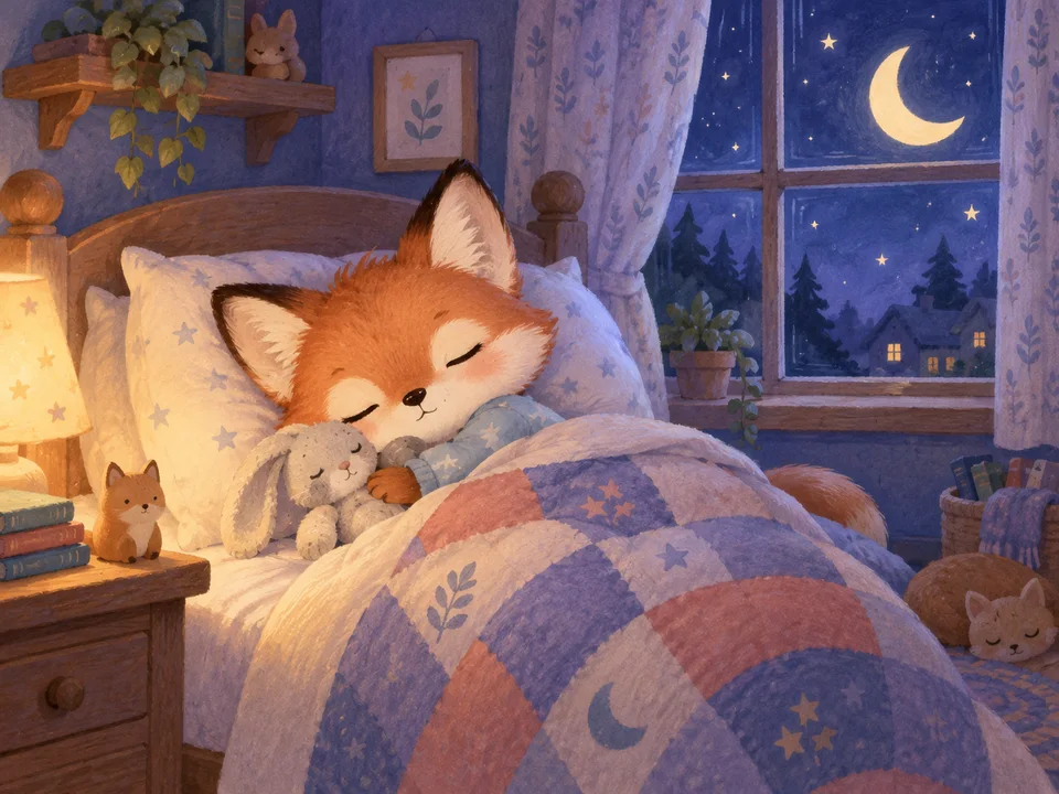 A playful illustration for Bedtime Stories