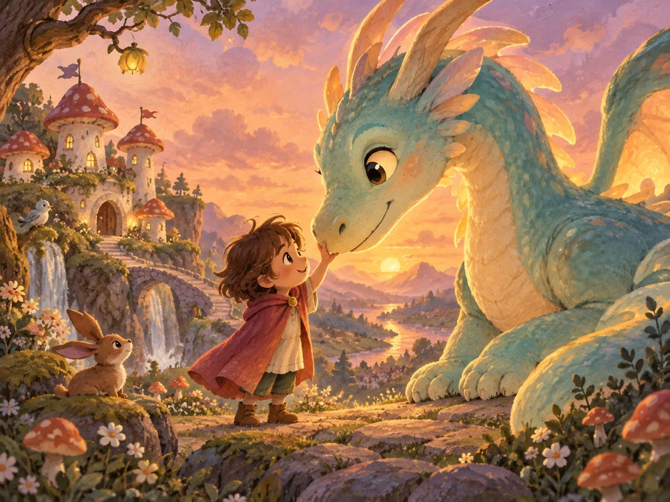 A playful illustration for Fairy Tales