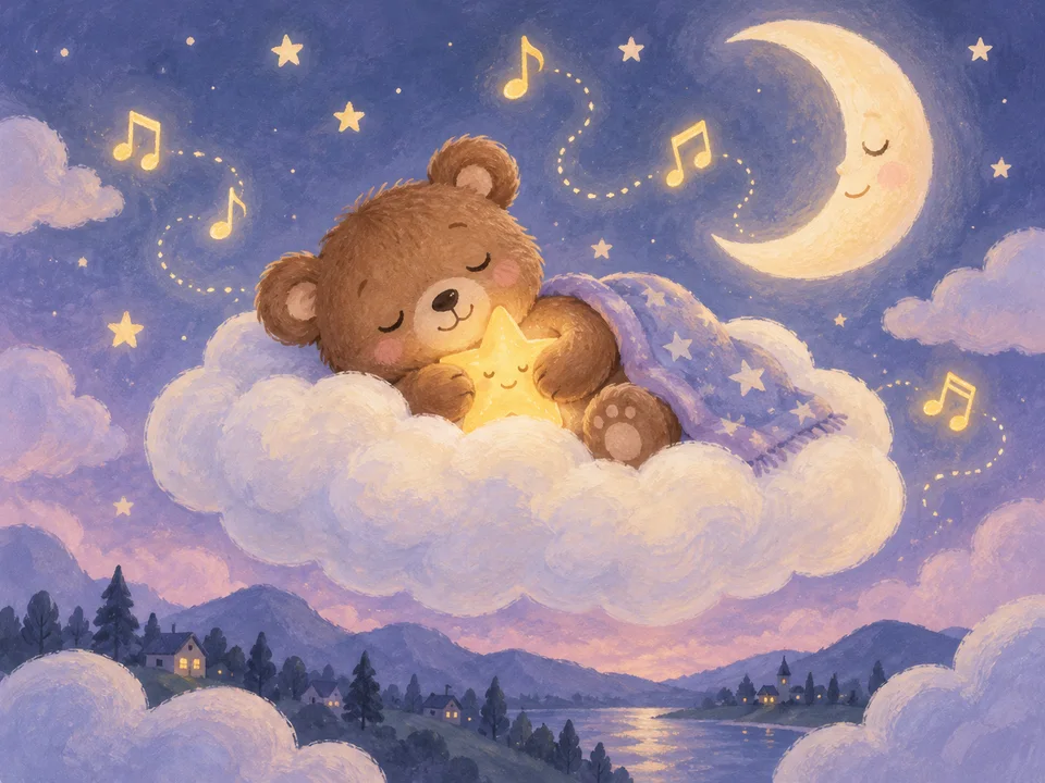 A playful illustration for Lullabies